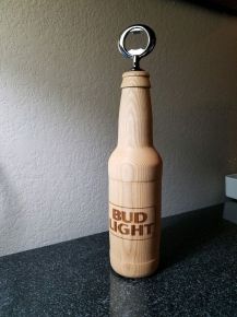 Ash bottle opener